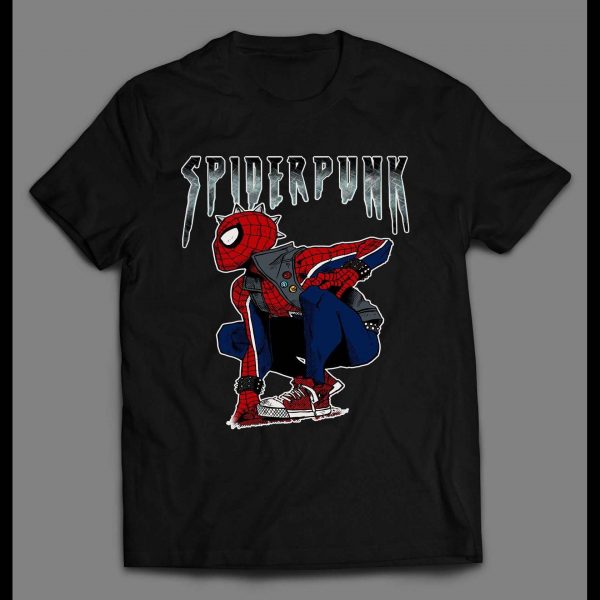 THE AMAZING SPIDERPUNK SUPERHERO PARODY SHIRT
