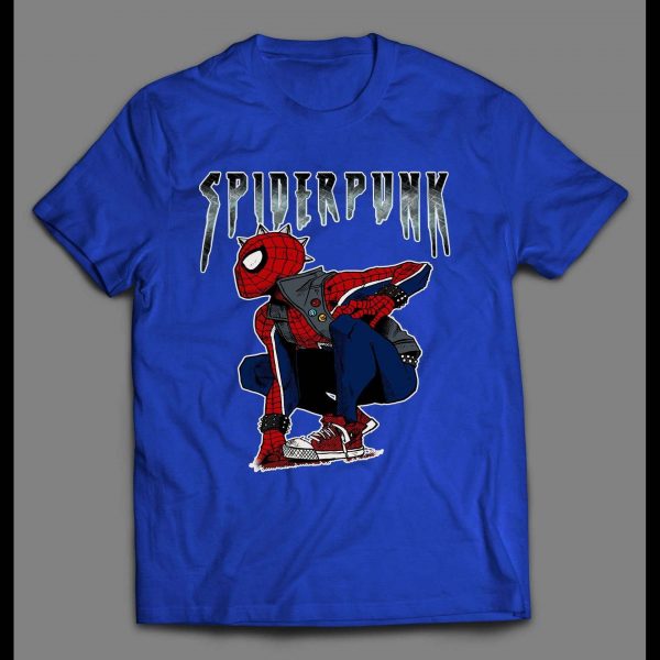 THE AMAZING SPIDERPUNK SUPERHERO PARODY SHIRT