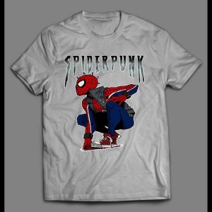 THE AMAZING SPIDERPUNK SUPERHERO PARODY SHIRT