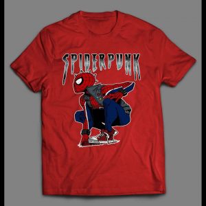 THE AMAZING SPIDERPUNK SUPERHERO PARODY SHIRT