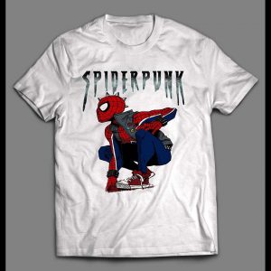 THE AMAZING SPIDERPUNK SUPERHERO PARODY SHIRT