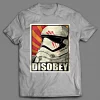 CLONE TROOPER DISOBEY POP POSTER SHIRT