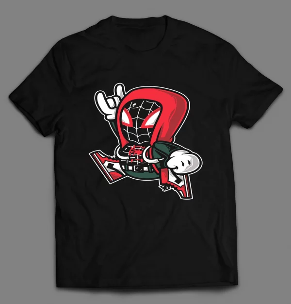 SUPER MILES MORALES BROS SPIDER MAN SHIRT