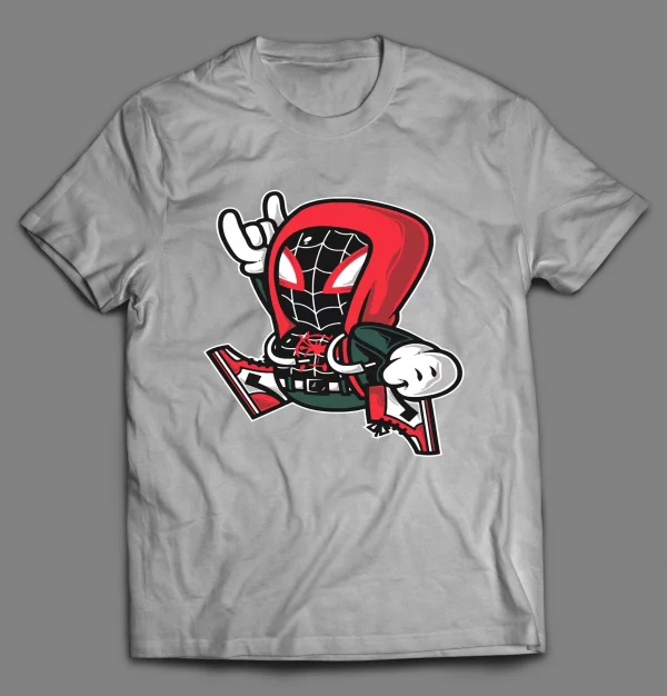 SUPER MILES MORALES BROS SPIDER MAN SHIRT