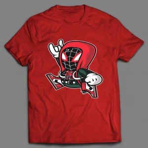 SUPER MILES MORALES BROS SPIDER MAN SHIRT