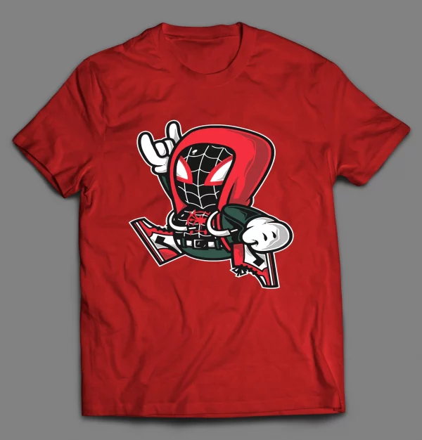 SUPER MILES MORALES BROS SPIDER MAN SHIRT