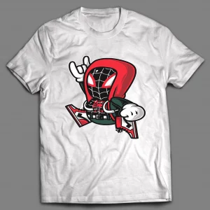 SUPER MILES MORALES BROS SPIDER MAN SHIRT
