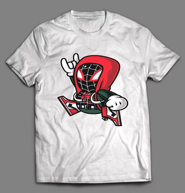 SUPER MILES MORALES BROS SPIDER MAN SHIRT