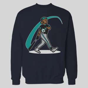 SWING MAN VINTAGE BASEBALL HOODIE / SWEATSHIRT