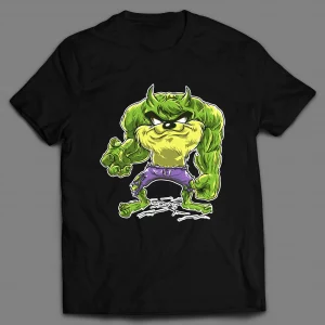 TAZ SMASH CARTOON MASHUP SHIRT