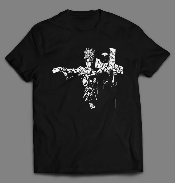 TRIGUN FICTION HIGH QUALITY ANIME SHIRT