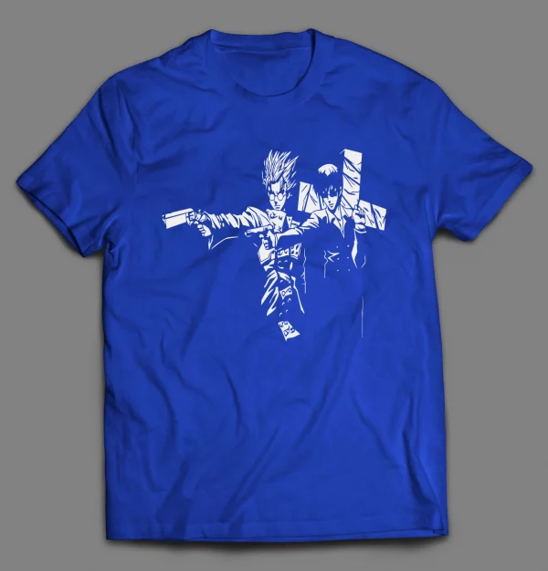 TRIGUN FICTION HIGH QUALITY ANIME SHIRT