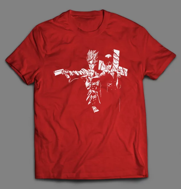 TRIGUN FICTION HIGH QUALITY ANIME SHIRT