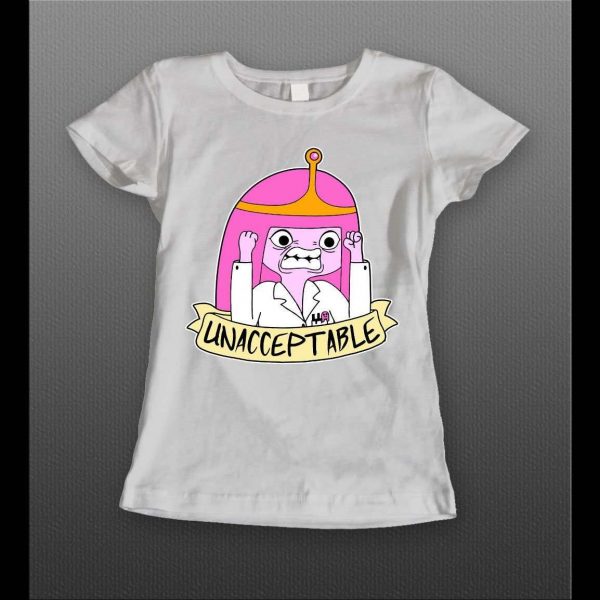 LADIES WORLD OF GUMBALL UNACCEPTABLE HIGH QUALITY SHIRT