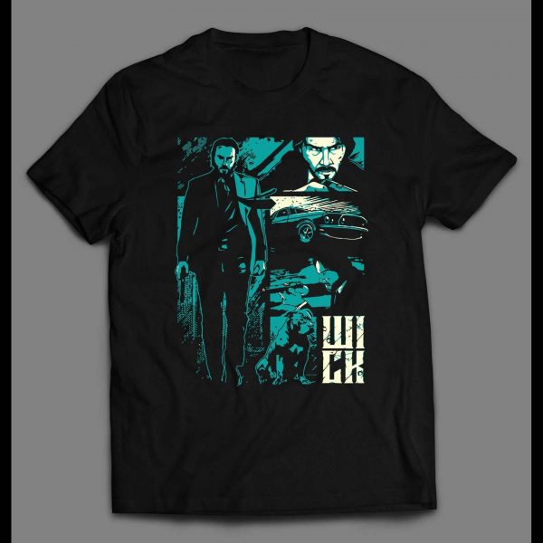 BOOGEYMAN ASSASSIN WICK CUSTOM ART HIGH QUALITY SHIRT