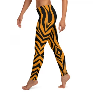 TIGER STRIPES PRINT LEGGINGS