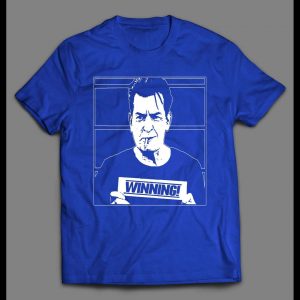 CHARLIE SHEEN WINNING MUGSHOT SHIRT