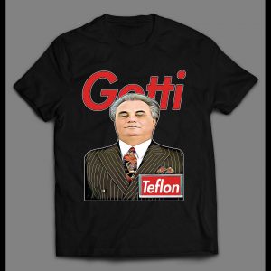 THE TEFLON DON JOHN GOTTI MUGSHOT HIGH QUALITY SHIRT