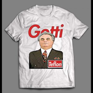 THE TEFLON DON JOHN GOTTI MUGSHOT HIGH QUALITY SHIRT
