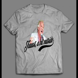 BOB UECKER JUUUST A BIT OUTSIDE BASEBALL MOVIE SHIRT