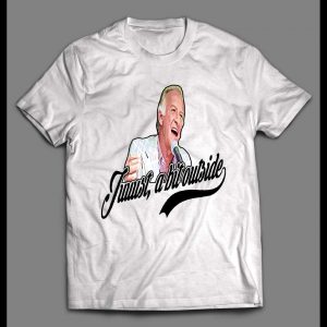 BOB UECKER JUUUST A BIT OUTSIDE BASEBALL MOVIE SHIRT