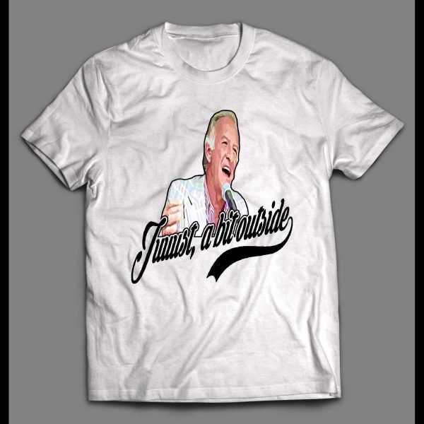 BOB UECKER JUUUST A BIT OUTSIDE BASEBALL MOVIE SHIRT