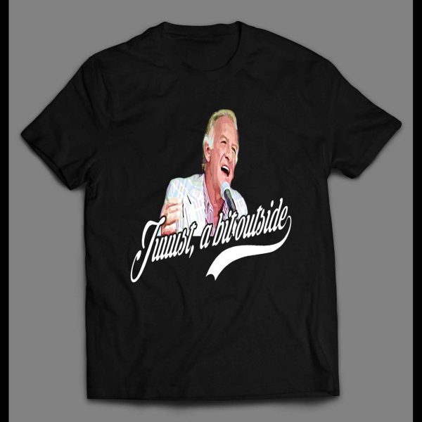 BOB UECKER JUUUST A BIT OUTSIDE BASEBALL MOVIE SHIRT