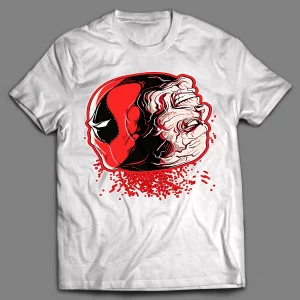 2 FACES OF A MERC COMICBOOK HERO HIGH QUALITY SHIRT