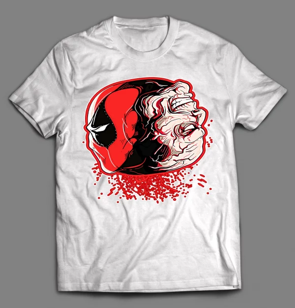 2 FACES OF A MERC COMICBOOK HERO HIGH QUALITY SHIRT