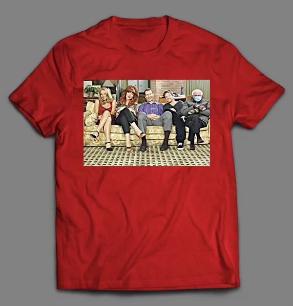 MARRIED WITH BERNIE MITTENS INAUGURATION TV SHOW PARODY SHIRT