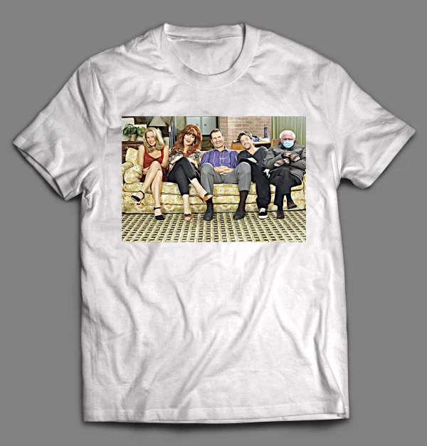 MARRIED WITH BERNIE MITTENS INAUGURATION TV SHOW PARODY SHIRT