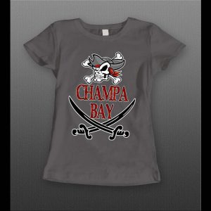 CHAMPA BAY TB FOOTBALL CHAMPIONSHIP QUALITY LADIES SHIRT