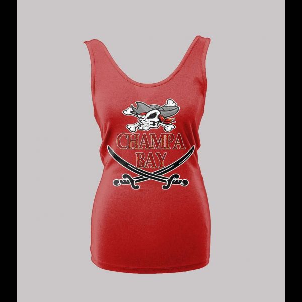 CHAMPA BAY TB FOOTBALL CHAMPIONSHIP QUALITY LADIES TANK TOP