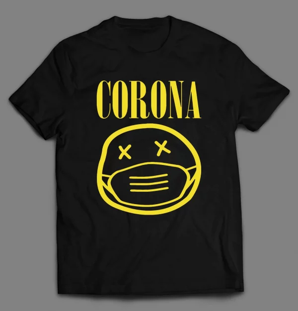 SEATTLE GRUNGE STYLE CORONA PANEDMIC PARODY SHIRT