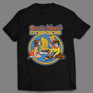 DEVIL'S MUSIC SING ALONG CHILDREN'S SERIES PARODY SHIRT