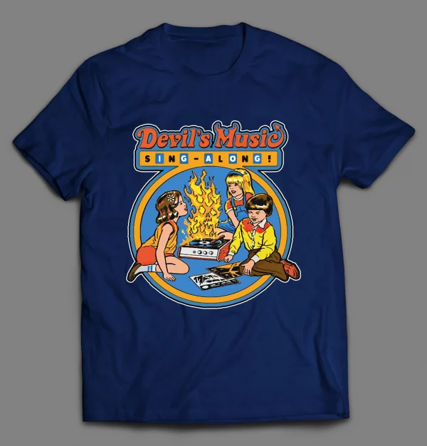 DEVIL'S MUSIC SING ALONG CHILDREN'S SERIES PARODY SHIRT