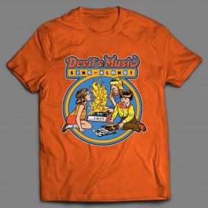 DEVIL'S MUSIC SING ALONG CHILDREN'S SERIES PARODY SHIRT
