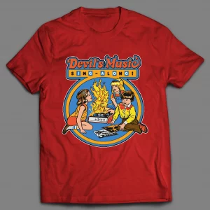 DEVIL'S MUSIC SING ALONG CHILDREN'S SERIES PARODY SHIRT
