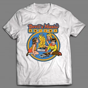 DEVIL'S MUSIC SING ALONG CHILDREN'S SERIES PARODY SHIRT