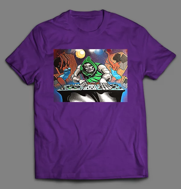 DJ MF DOOM RAP STYLE HIP HOP SHIRT