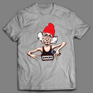 ALBERT EINSTEIN "EMCEE" HIGH QUALITY MEN'S SHIRT