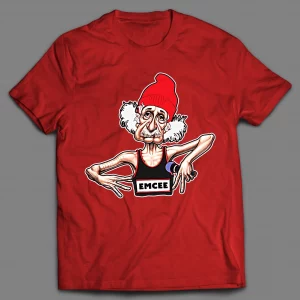 ALBERT EINSTEIN "EMCEE" HIGH QUALITY MEN'S SHIRT