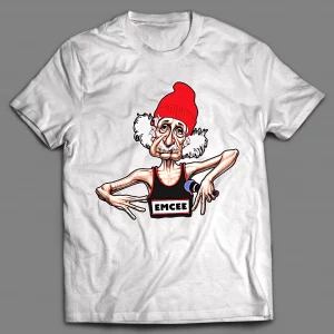 ALBERT EINSTEIN "EMCEE" HIGH QUALITY MEN'S SHIRT