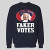 SLEEPY JOE FAKER VOTES OATMEAL PARODY POLITICAL HOODIE / SWEATSHIRT