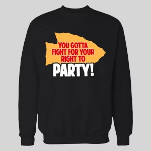 FOOTBALL FIGHT FOR YOUR RIGHT CHAMPIONSHIP HOODIE / SWEATSHIRT