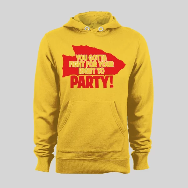 FOOTBALL FIGHT FOR YOUR RIGHT CHAMPIONSHIP HOODIE / SWEATSHIRT