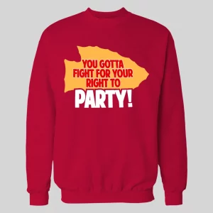 FOOTBALL FIGHT FOR YOUR RIGHT CHAMPIONSHIP HOODIE / SWEATSHIRT