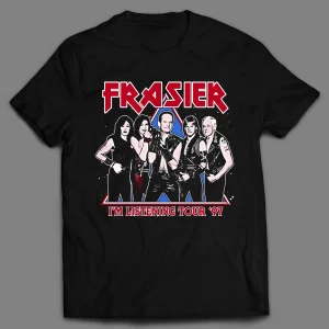 FRASIER I'M LISTENING TOUR 97 HEAVY METAL PARODY SHIRT