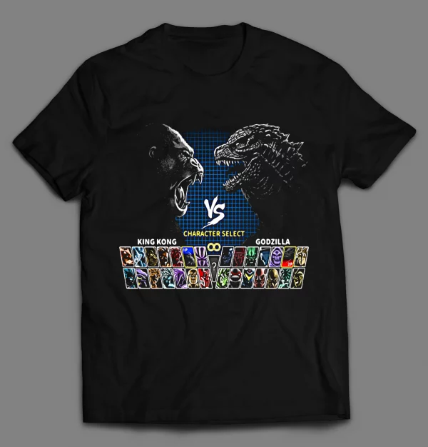 BATTLE OF THE KAIJU ARCADE GAME PARODY SHIRT