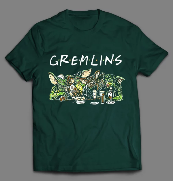 THE GREMLINS FRIENDS PARODY ART SHIRT